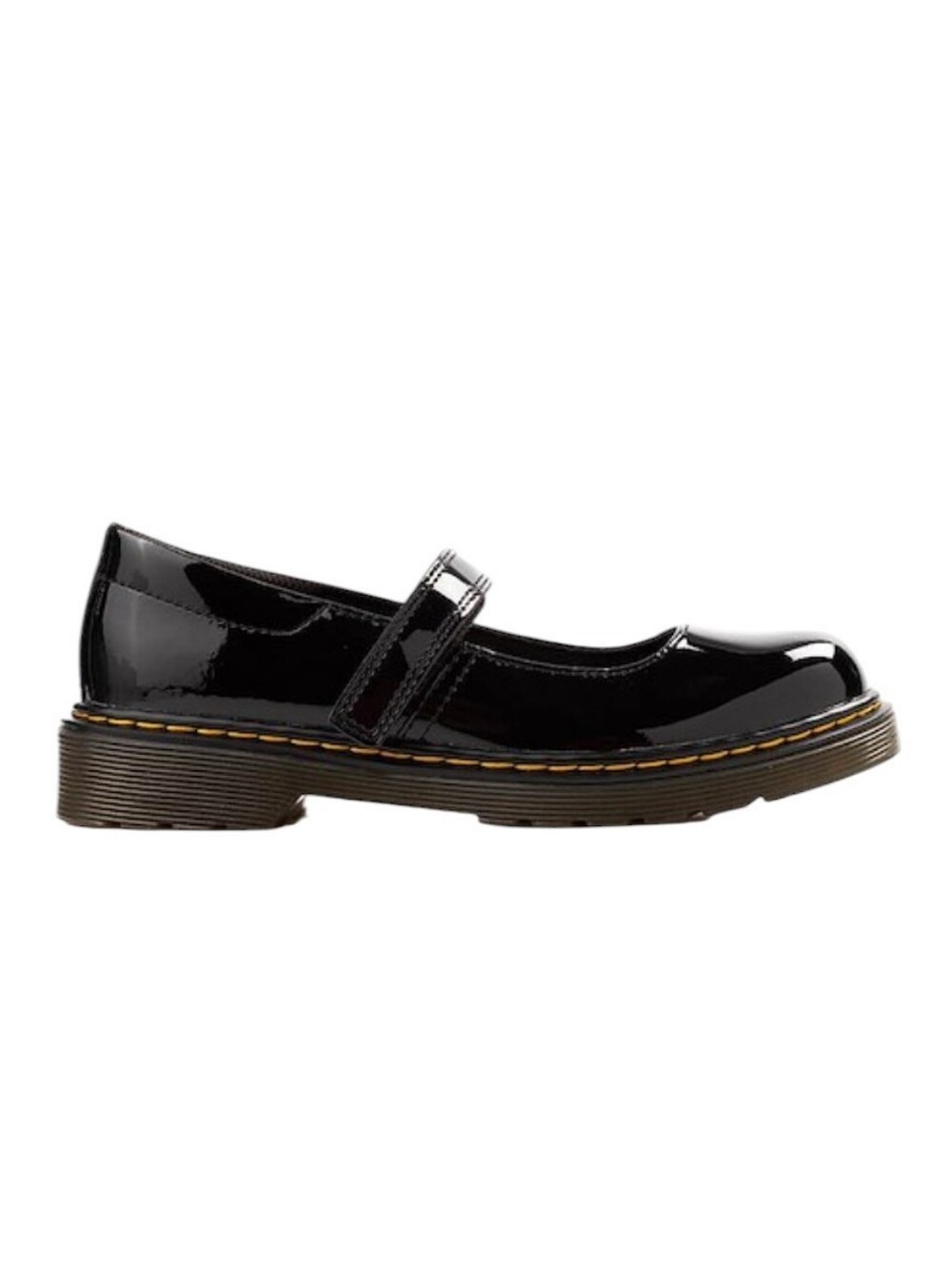 Dr. Martens Maccy Mary Jane Black Patent Leather Casual Shoe - Picture 2 of 11